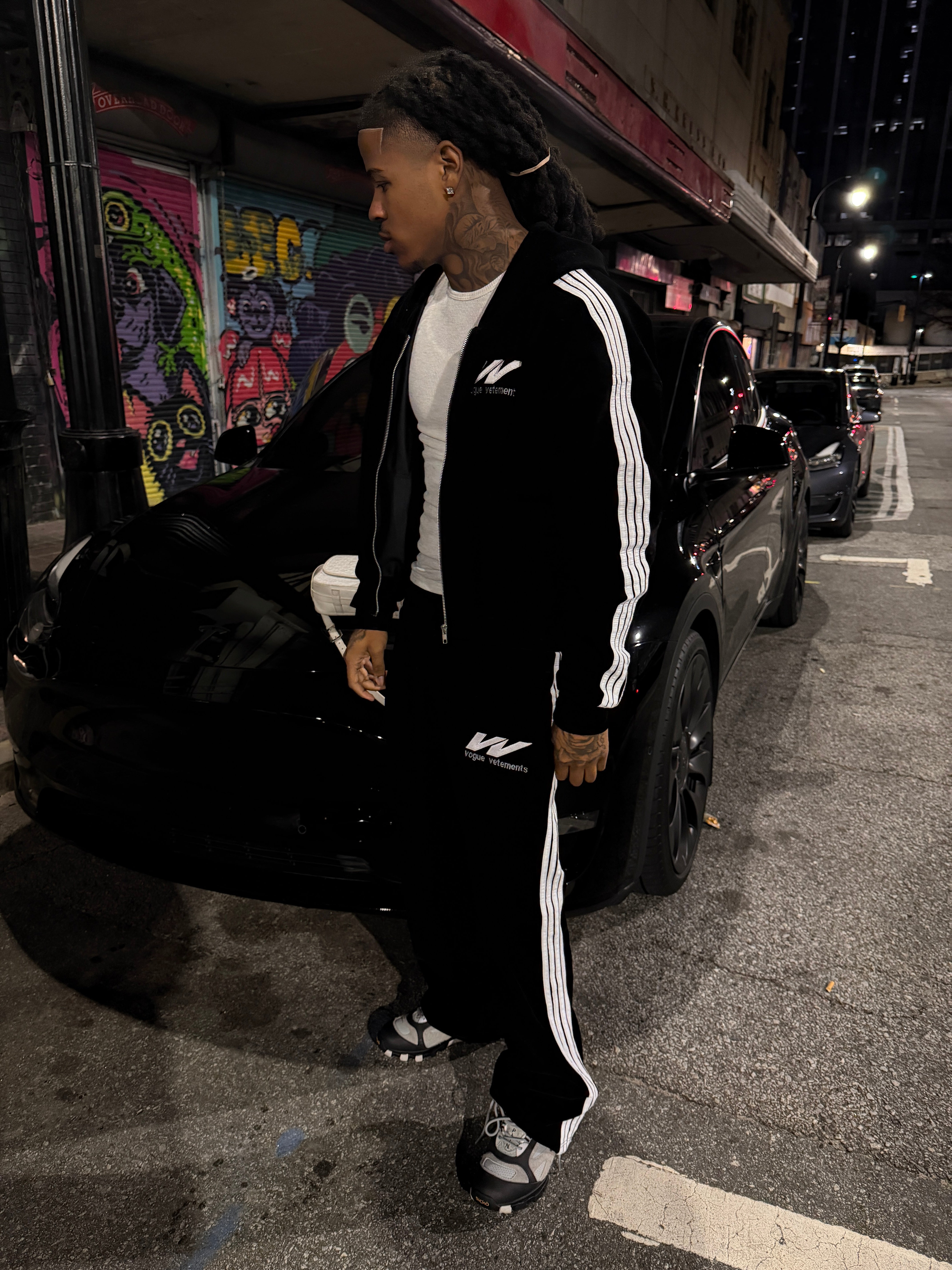 Black Velour Full Set